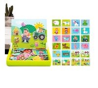 Magnetic Puzzles For Kids Funny Double Sided Board Games