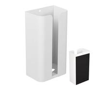 Magnetic Refrigerator Rack - Strong Suction Carbon Steel Fridge Organizer | Trash Bag Holder Dispenser For Kitchen Garages Workshops Side Mounted Wall Mounted Household Storage