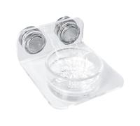 Magnetic Reptil Feeding Ledge, Suction Cup Food Tray Gecko, Easy Installation Reptil Feeding Station for Lizards, Chameleons, Tree Frogs, Durable and Secure Feeding for Reptiles, Adecuado