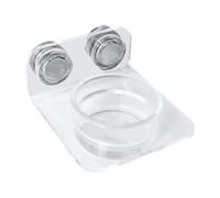 Magnetic Reptile Feeding Ledge, Suction Cup Gecko Food Tray with Strong Grip, Easy-Mount Reptiles Feeding Station for Tree Frogs, Lizards, Chameleons, Vertical Habitat Enclosures
