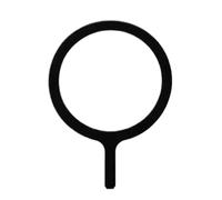 Magnetic Ring - Phone Case Magnet Sticker for Home | Universal Circular Alignment Plate with Strong Adhesive & Slim Profile for Wireless Charging, Mounts, Women and Men