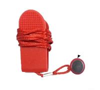 Magnetic Safety Key for Treadmill Red Stop Magnetic Safety Key(L) | para instant stop, magnetic release, red high-visibility, fits round locks, workout safety