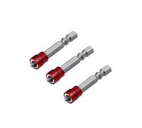 Magnetic Screwdriver Bit PH2 Cross-Head 1/4 Inch Hex Shank Screwdriver Holder Ring for House Working Electric Screwdriver Kit(3pcs)