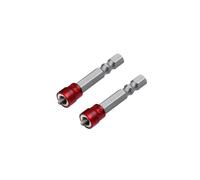 Magnetic Screwdriver Bit PH2 Cross-Head 1/4 Inch Hex Shank Screwdriver Holder Ring for House Working Electric Screwdriver Kit(2pcs)