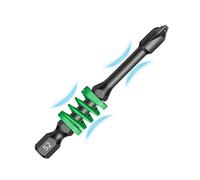 Magnetic Screwdriver Bit Set, Electric Drill Bit Kit, Black Color, Anti-Slip Tips, Precision Driving, Resistant Cross Shank Heads for Nut Installation, Construction, Home Repairs, Electrician