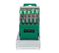 Magnetic Screwdriver Bits Drill, Precision Anti Slip Bit Kit, 3.94x2.36x1.18 Inches Compact & Organized, Assorted Multifunctional Set for Electric Drills, Car, Machinery, and Home
