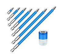 Magnetic Screwdriver Bits, Handmade Drilling Equipment, High Precision Screwdrivers, High Hardness Performance, Compact Design, Standard Size Set, for, Home & Professional Use