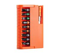 Magnetic Screwdriver Bits Set - 19 Pieces Heavy Duty, Magnetic Bits for Electronics Repair, Industrial Grade Steel Inserts, Precision Fastener Driving Tool, Hardware Accessory Category for Mechanics