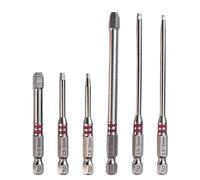 Magnetic Screwdriver Drill Bit Set 6 Piece Hex Shank Magnetic,Electric Screwdriver Bit Set - For Wrenches Manual Tools Home Jobsite
