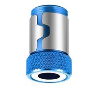 Magnetic Screwdriver Ring | Bit Magnetizer Magnet Bit Holder | Metal Removable Screwdriver Magnetizer, Strong -tizer Screw Catcher Ring for Hex Screw-driver & Power Bits