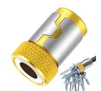 Magnetic Screwdriver Ring - Bit Magnetizer Magnet Bit Holder | Removable Screwdriver Magnetizer | Strong Screw Catcher Ring for Hex & Power Bits, Upgraded Detachable Holder for Electric Drill Bits,