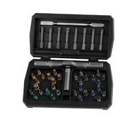 Magnetic Screwdriver Set - Precision Driver Bit Kit with Portable Case | Multi-Function Repair Hand Tool for Watch Sunglasses Eyeglass Computer Bike Furniture Home Garage, 17.5x9.2x4cm Aluminum Steel