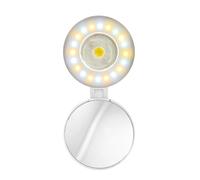 Magnetic Selfie Light, Compact Ring Light with 3 Brightness Levels, 6.26 Inches Portable Lighting Tool with Sturdy Feature, Accessory for Content Creators, Vloggers, and Live Streamers