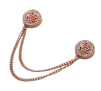 Magnetic Shirt Clips for Women Clothing, Powerful Magnetic Buckle for Fixing Trouser Legs, Multi-Purpose Strong Magnetics Buttons for Dress, Skirt, Blouse, Scarf and Pant Cuff Adjustment