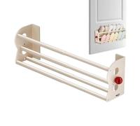 Magnetic Shoe Rack - Doble capa Wall Mount | Organizador extensible | Instalación sin taladrar, longitud ajustable, almacenamiento vertical de calzado que ahorra espacio, para entrada, armario