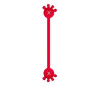 Magnetic Silicone Cable - 10PCS Palm Shape Reusable Ties, Flexible Wire Holders, Strong Magnet Fastening Straps, Desk Office School Home | Multipurpose Clips for Cable Management Bookmark Marker