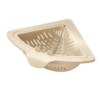 Magnetic Sink Drainer Basket - Corner Filter Strainer, Stainless Steel Reusable Food Catcher, Easy Clean Kitchen Drain Trap, Rust Proof | Corner Sink Strainer For Busy Apartment Restaurant Fruit