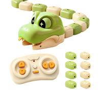 Magnetic Snake Toy Eating Itself |Magnetic Snake Eating Blocks Gliding Game