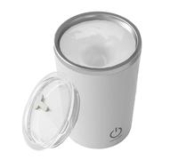 Magnetic Stirring Cup - 350ml Rechargeable Stainless Steel Mixer Cup, Portable Automatic Magnetic Stirring Mug | Handy Lid Covered Drink Mixer For Teenagers Men Women For Smooth Beverages Daily Use