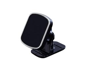 Magnetic Suction Phone Holder, Non-slip Smartphone Rack, 1.97x1.65 Inches Holder with Strong Magnet, Flexible Metal Bracket, Automobile Cradle with Slim Style, Mobile Support for Smooth Surfaces