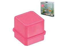 Magnetic Tank Cleaner, Mini Aquarium Glass Scrubber, Strong Magnet 85g Portable Fish Tank Cleaner for Glass Exterior Home Office Children Room Desktop Maintenance, Easy Grip Design, Algae Removal