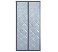 Magnetic Thermal Insulated Door Curtain,Thickened Door Cover, Windproof Insulated Door Curtain,Sound Insulation,For Balcony Doors Living Room Cellar Doors 90 X 210 cm, HUANGHAIQIU