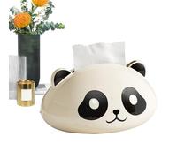 Magnetic Tissue Box Holder - 9.06 Inches Tabletop Paper Storage for Kitchens Dining Rooms Dressers, Cute Napkin Case with Magnetic Closure, Decorative Organizer for Business Garages Weddings TV Stands