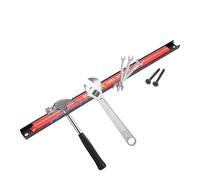 Magnetic Tool Holder Strip - 24 Inch Magnetic Tool Bar | A3 Steel Magnet - Heavy duty wall mount organizer durable design keeps auto repair tools and hardware tidy for workshop use