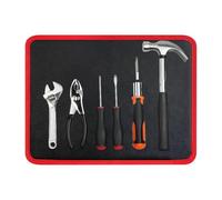 Magnetic Tool Pad - Flexible Magnetic Tool Holder, Screw Organizer Mat, Non Slip Parts Tray, Heavy Duty Work surfacee | Workshop Storage Accessory For Garage, Auto Repair, Woodworking