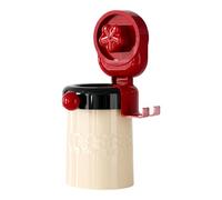 Magnetic Toothbrush Holder - No Drilling Shower Wall Hanger with Hooks | Clean, Neat Storage for Daily Essentials, Ideal for Apartments, Offices, and Hotel Bathrooms