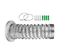 Magnetic Vent - Dryer Exhaust Connector for Home Garage | Pipe Coupling with Strong Magnet Seal & Flexible Fit for Outdoor Laundry Bathroom RV Air Conditioner Vent Installation and Maintenance