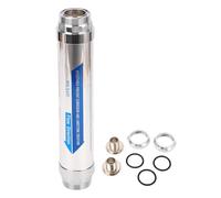 Magnetic Water Descaler, Non Salt Compact Stainless Steel Water Softener System for Shower Dishwasher Solar Heater (3/4 pulgadas (DN20))