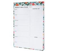 Magnetic Weekly Meal Planner for Kitchen Fridge, 60-Sheet Tear-Off & Grocery List Notepad, High-Efficiency Food Prep Organizer, Family Nutrition & Shopping Tracker