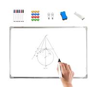 Magnetic Whiteboard - Portable Dry Erase Whiteboard | Wall-Mounted Writing Board | for Home Kitchen Bedroom Office Meeting Room School Dormitory Classroom Women Bookroom