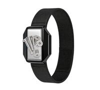 Magnetic Wrist Band, Screws Pickup Device, 11.02x1.46 Inch Tool Belt Design, Handy Strap with Secure Fastening, Workshop Gear with Strong Magnets, Accessory for Handmade Mechanic Carpenter Maintenance