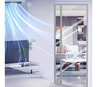 Magnética Cierre Automático Cortina Puerta Termica Aislante Frio y Calor Apertura Lateral,para Balcón/Terraza Ahorro de Energía, Protección contra el Frío