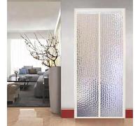 Magnética Cortinas Termicas Aislantes per Puerta,EVA Translúcido Impermeable Cortina per Puerta,Cortina Térmica Y Aislante A Prueba De Viento,per Exterior Salon,ancho X Alto (70cm x 200cm)