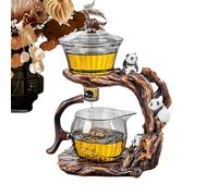 magnética de - Hervidor semiautomático resistente al calor | Infusor de té magnético, perezosa para el hogar, cocina, oficina, apartamento, Camping, Hotel, Picnic,