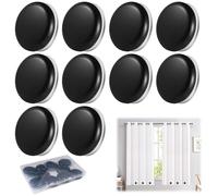 Magnética para Cortina, Paquete de 10 Pesas Cortinas de Ducha, Pesas Magnéticas para Cortinas sin Herramientas, Pesas Magnéticas Cortinas Antideslizantes, Imán para Cortina de Ducha para Cortinas