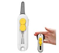 Magnéticas Cutter profesional de Cajas con cremallera, clip para escalar y cuerda para colgar - Accesorios cuchillo de oficio, cerrojo de seguridad