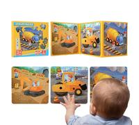 magnéticas para, de Viaje magnético, de vehículos de ingeniería | Libro de magnéticos de 3 a 5 años, Juguetes educativos, Juegos de Viaje