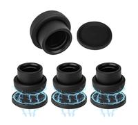 magnéticas para popote, de silicona de alimenticio, protectores de vasos a prueba de polvo, tapa magnética portátil con para pajitas de 6 mm y 12 mm, escuela, viajes