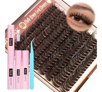 Magnético con aplicador, aspecto natural, reutilizable, cómodo, magnético, sin pegamento, no necesita delineador de ojos, magnético natural, paquete de 1 par
