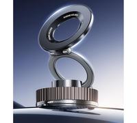 Magnético de Vacío Mejorado para Coche para Ford F350 Super Duty IV Super Cab Short Box 2017-2019, Rotación Ajustable de 360°, Soporte de Teléfono Móvil con Anillo Magnético,C