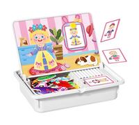 magnético - Juego de magnético - Muñecas de Madera para Hacer Juegos | Educativo para el Aire Libre - Vacaciones Viaje por Carretera Home School