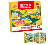 Magnético,Libro Puzzle Juguetes Bebé Actividades Educativas | Juegos Imantados Niños Niñas 2-6 Años - Regalo Cumpleaños Viaje en Coche Avión