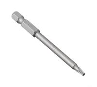 Magnético para destornillador Torx Bit T40 75 mm seguridad a prueba de manipulaciones cabeza estrella aleación acero 6 35mm vástago hexagonal adecuado para uso eléctrico y de mano ()