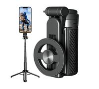 magnético para Selfies - Soporte de Cuatro Patas de tamaño de Bolsillo | de Selfie magnético portátil para Viajes, grabación, Video, imágenes, filmación, vlogging, fotografía, creación de