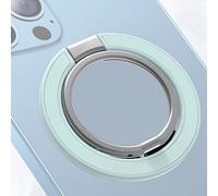 magnético para teléfono: dispositivo de agarre móvil magnético desmontable, soporte para teléfono con rotación de doble bucle, ayuda de sujeción compacta para bolsillo, cómodo elemento de cola