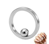 Magnético para Uñas - Forma Circular Reutilizable | Imán Para Uñas De Gel - Para Uso en Casa, y en el Salón de Belleza, Mujeres, Chicas, Principiantes, Artistas y Manicura